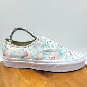 Vans Mermaid Pastel Glitter Shimmer Low Sneakers 